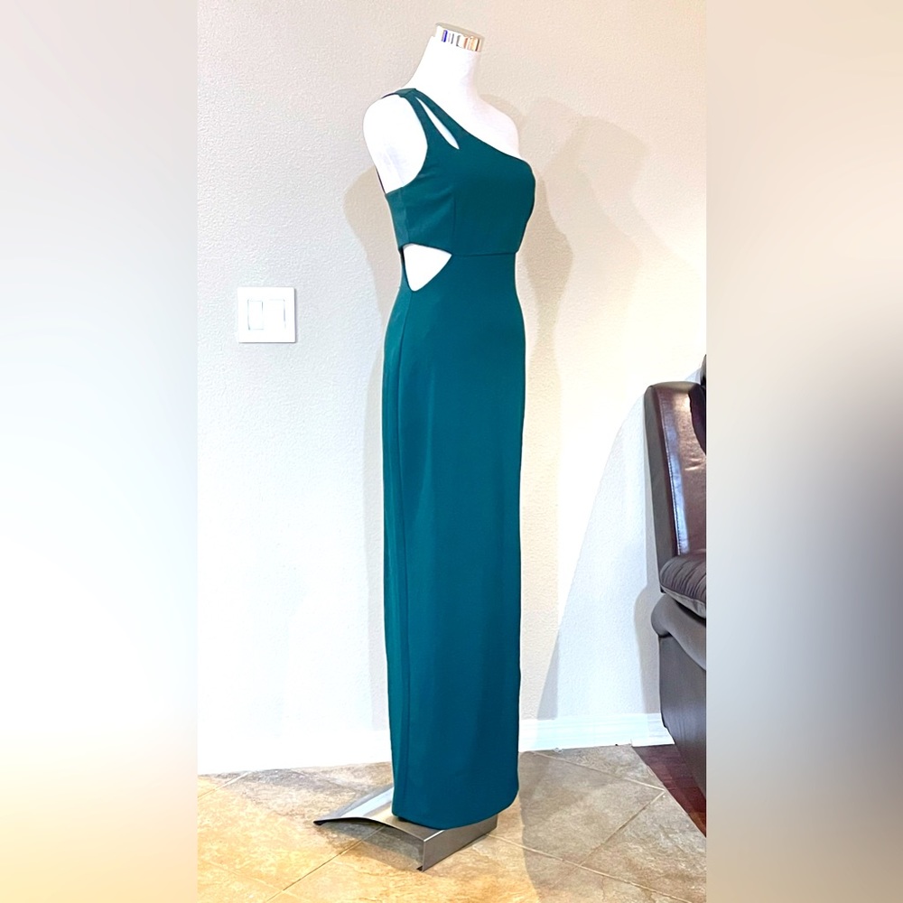 Radiate elegance with LuLu green dress
